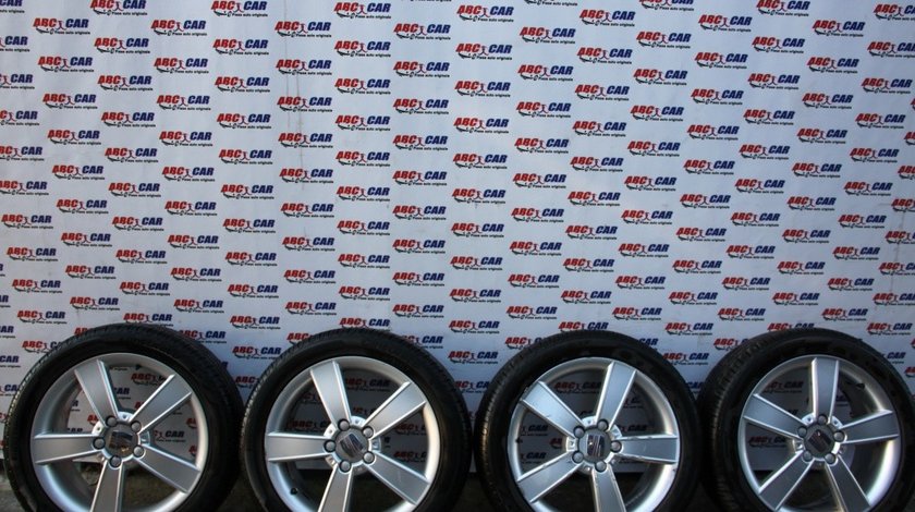 Set jante aliaj cu anvelope Pirelli 225 / 45 / R17 ET 54 5X112 7JX17H2 Seat Leon 1P cod: 1P0601025C model 2009