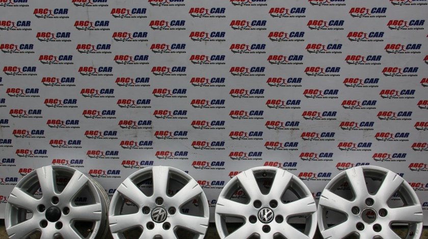 Set jante aliaj R15 5X112 ET 50 VW Touran 1T cod: 2K1071495 model 2007