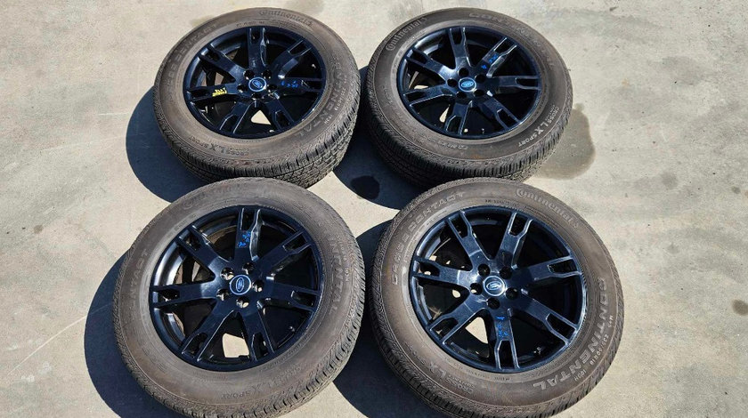 Set jante aliaj r18 land rover range rover evoque cu anvelope all season continental cross contact 235/60/r18