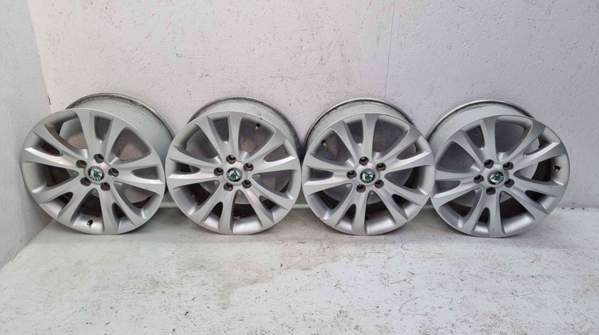 Set jante aliaj Skoda Superb II (3T4) [Fabr 2008-2015] R17 J7.5 ET49 5X112