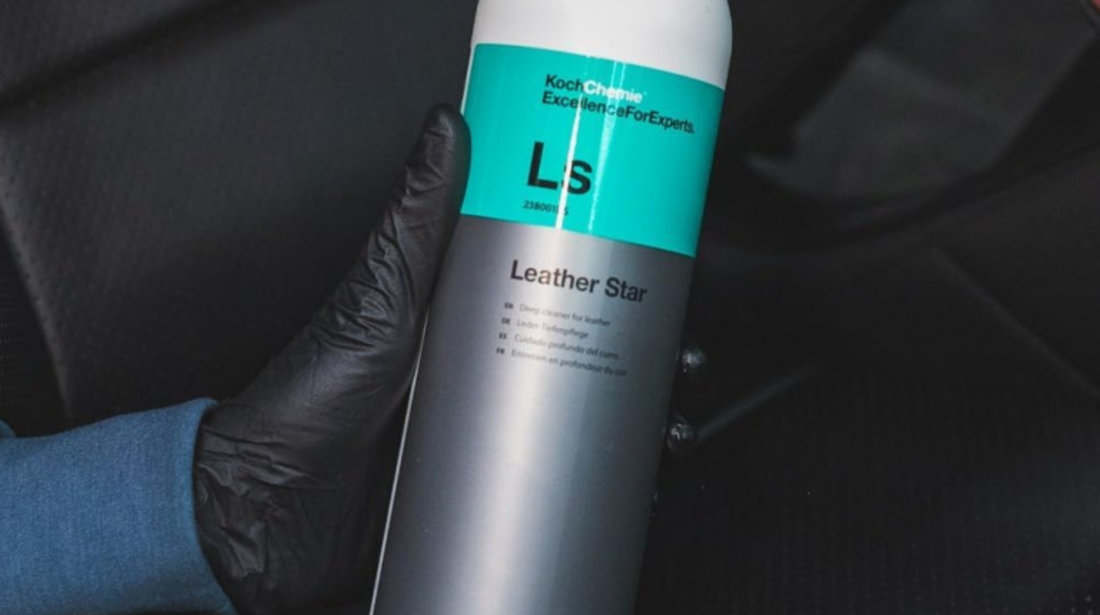 Set Koch Chemie Po Pol Star Solutie Curatare Textil, Piele Si Alcantara 1L 92001 + Koch Chemie Ls Leather Star Solutie Hidratare Piele Si Vinilin 1L 238001