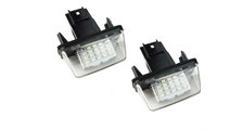 Set Lampi Iluminare numar LED Peugeot Partner 206 ...