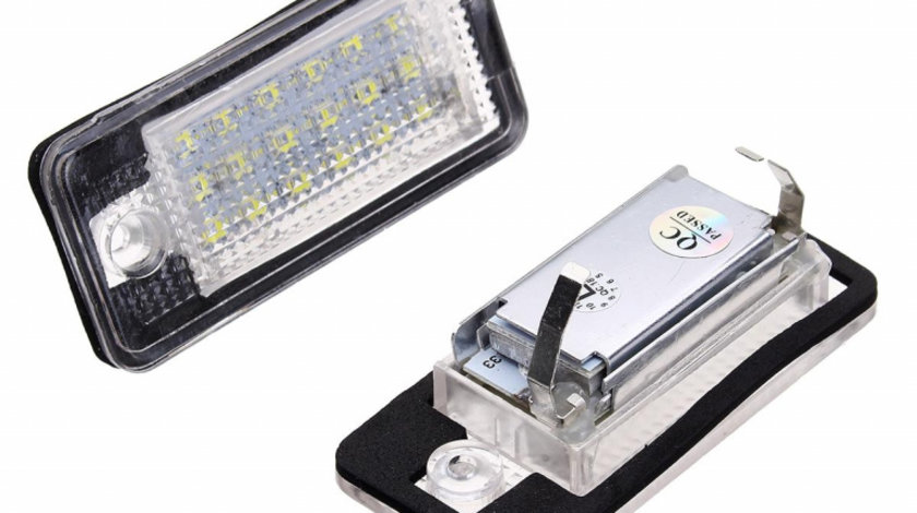 Set Lampi Numar Inmatriculare Led Audi A3 8P1 2003-2013 A101-7301