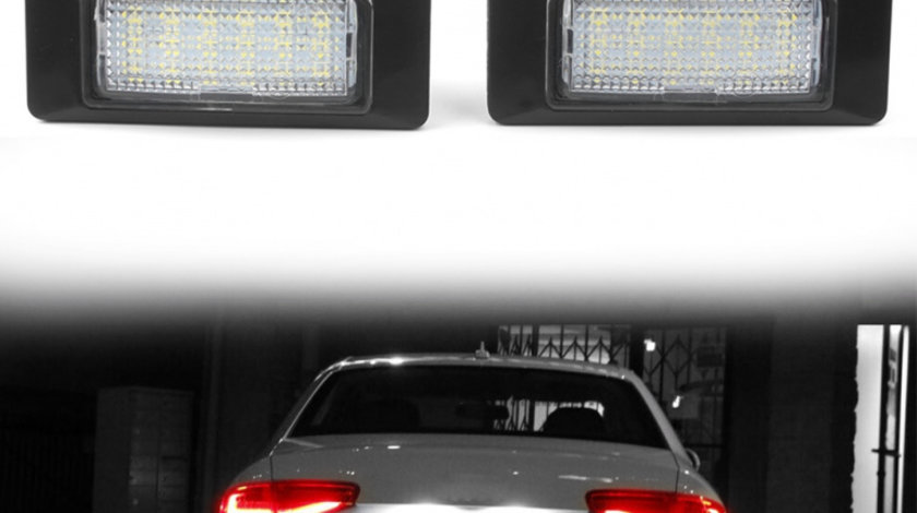 Set Lampi Numar Inmatriculare Led Audi A5 2007-2016 A102-7305