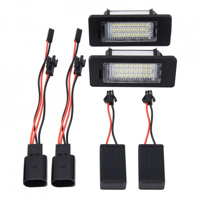 Set Lampi Numar Inmatriculare Led Audi A5 8T 2010→ BTLL-010