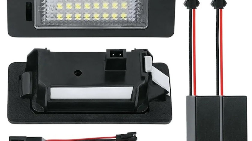 Set Lampi Numar Inmatriculare Led Audi TT 8J 2009→ BTLL-010