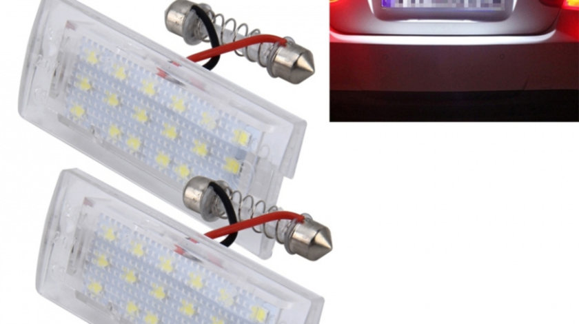 Set Lampi Numar Inmatriculare Led Bmw X3 E83 2003-2006 B102-7116