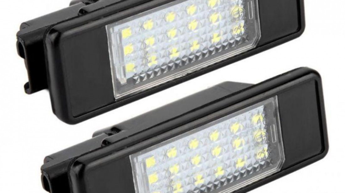 Set Lampi Numar Inmatriculare Led Citroen C3 Pluriel 2004-2009 5 Usi PC101-7603