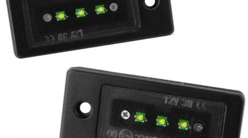 Set Lampi Numar Inmatriculare Led Cree Audi A3 8P1 2003-2013 C7301