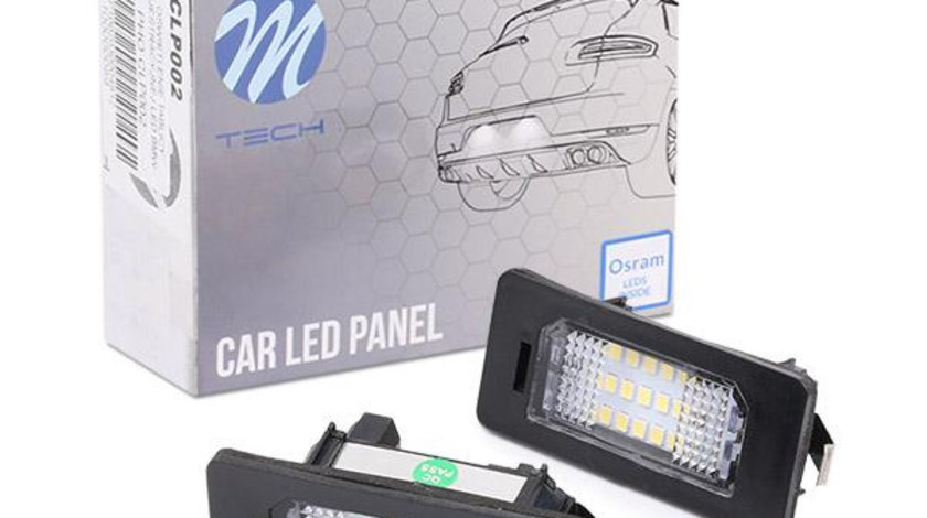 Set Lampi Numar Inmatriculare Led M-Tech Bmw Seria 5 F11 2009-2016 CLP002