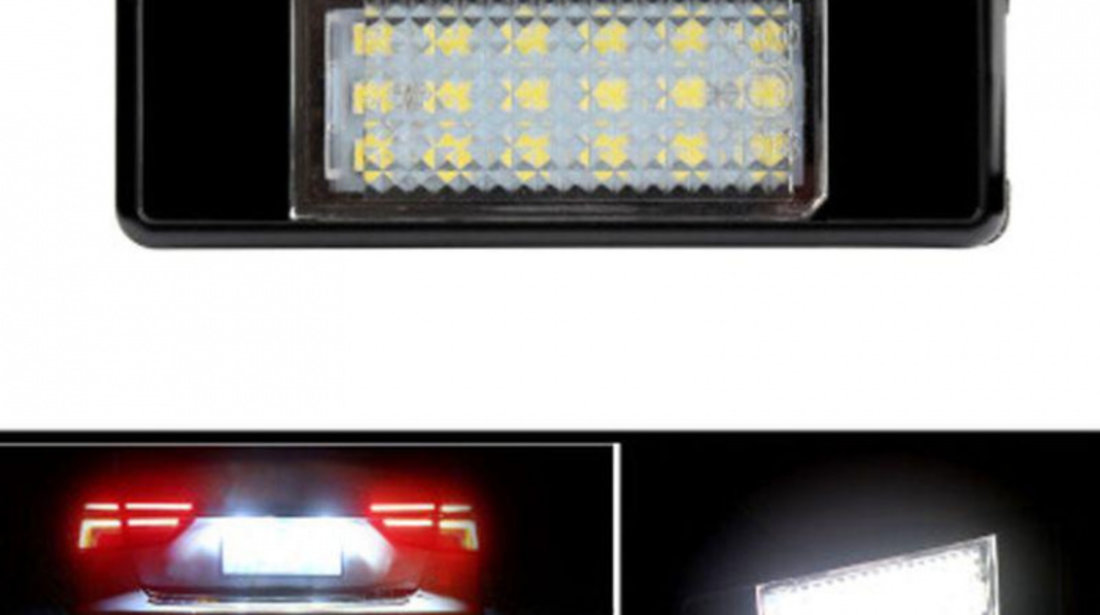 Set Lampi Numar Inmatriculare Led Nissan Pathfinder 3 (R51) 2005-2012 PC101-7603