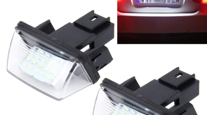 Set Lampi Numar Inmatriculare Led Nty Citroen C4 1 2004-2013 ELP-CT-000