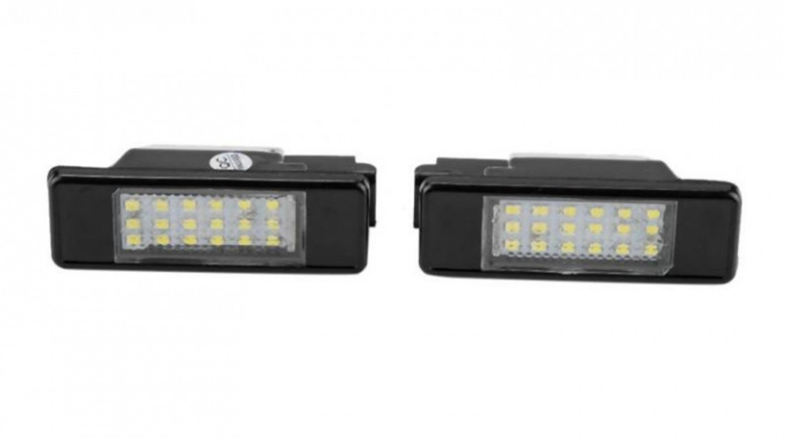 Set Lampi Numar Inmatriculare Led Peugeot 807 2002→ PC101-7603