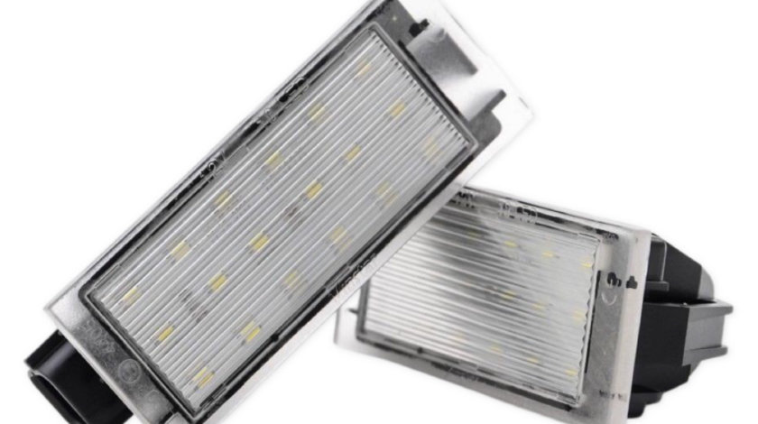 Set Lampi Numar Inmatriculare Led Renault R101-71601