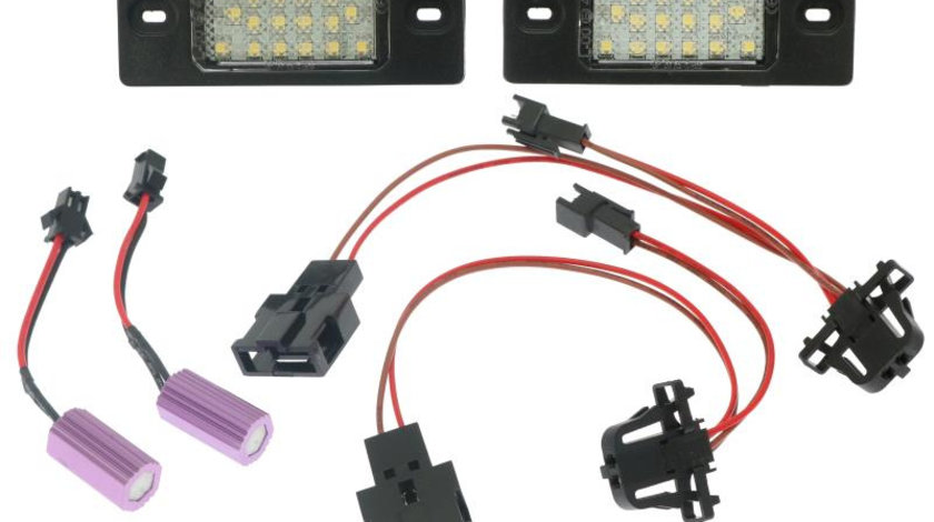 Set Lampi Numar Inmatriculare Led Starline Volkswagen Touareg 2002-2010 L03-210-0003LED