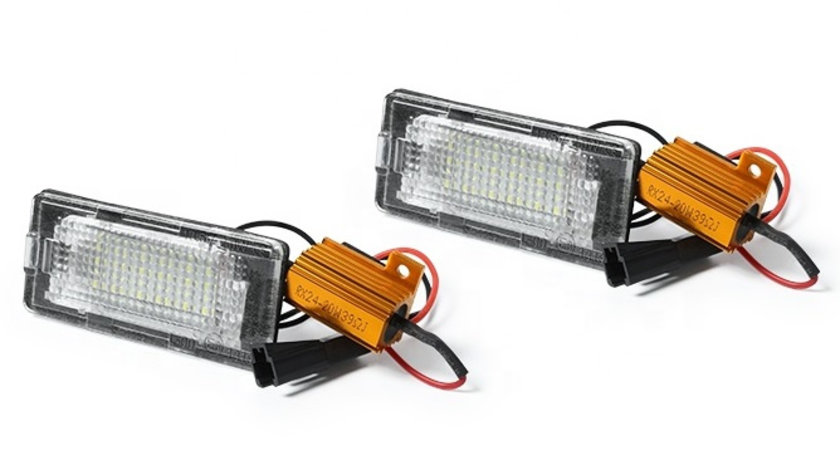 Set Lampi Numar Inmatriculare Led Volkswagen Touareg 2 2011→ W103-7413