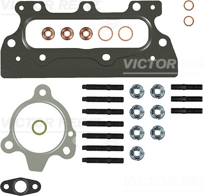 Set montaj, turbocompresor (041033101 VICTOR REINZ) DACIA,NISSAN,RENAULT