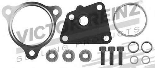 Set montaj, turbocompresor AUDI A6 Avant (4F5, C6) (2005 - 2011) VICTOR REINZ 04-10178-01 piesa NOUA