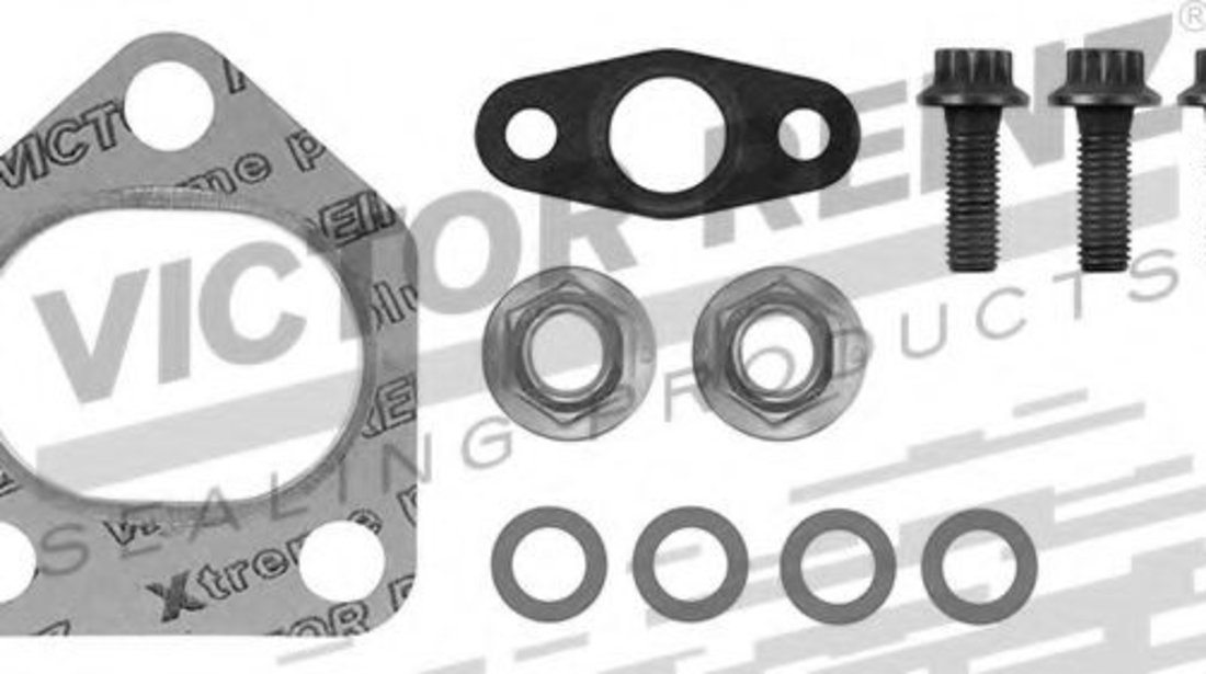 Set montaj, turbocompresor BMW Seria 3 Compact (E36) (1994 - 2000) VICTOR REINZ 04-10029-01 piesa NOUA