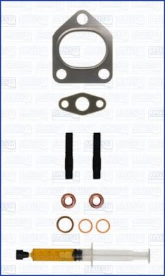 Set montaj, turbocompresor BMW Seria 3 Cupe (E46) (1999 - 2006) AJUSA JTC11026 piesa NOUA