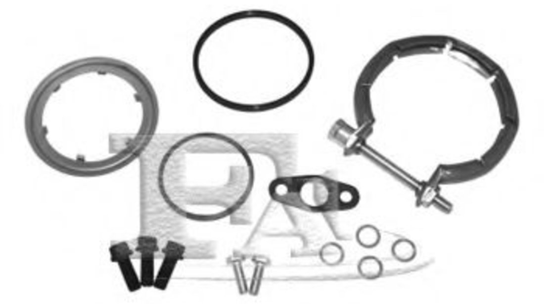 Set montaj, turbocompresor BMW Seria 3 Cupe (E92) (2006 - 2013) FA1 KT100080 piesa NOUA