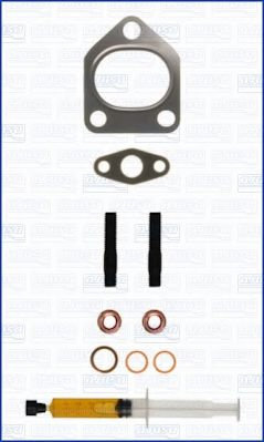 Set montaj, turbocompresor BMW Seria 5 (E60) (2003 - 2010) AJUSA JTC11026 piesa NOUA