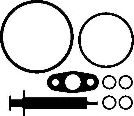 Set montaj, turbocompresor BMW Seria 5 (F10, F18) (2009 - 2016) ELRING 259.930 piesa NOUA