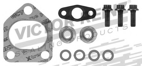 Set montaj, turbocompresor BMW X5 (E53) (2000 - 2006) VICTOR REINZ 04-10029-01 piesa NOUA