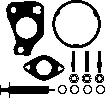 Set montaj, turbocompresor FIAT 500X (334) (2014 - 2016) ELRING 007.810 piesa NOUA