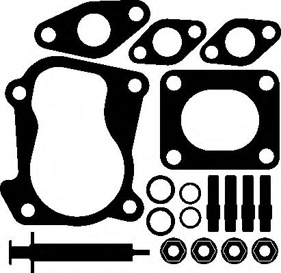 Set montaj, turbocompresor FIAT PUNTO (188) (1999 - 2016) ELRING 434.310 piesa NOUA