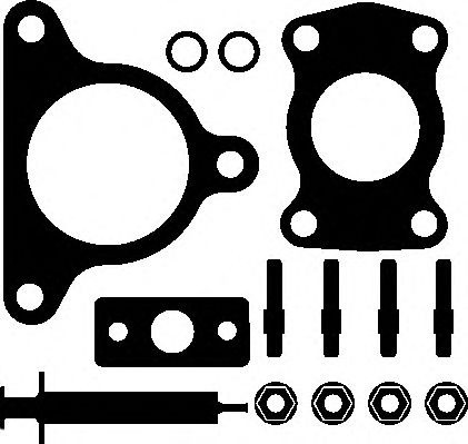 Set montaj, turbocompresor FIAT SCUDO platou / sasiu (220) (1996 - 2006) ELRING 714.610 piesa NOUA