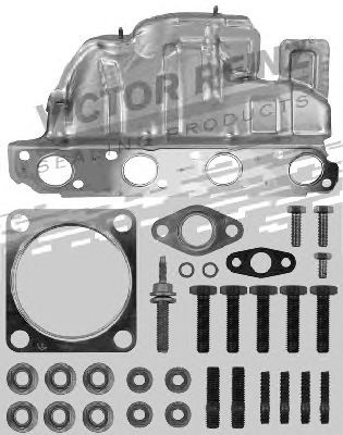 Set montaj, turbocompresor FORD MONDEO III Combi (BWY) (2000 - 2007) VICTOR REINZ 04-10006-01 piesa NOUA