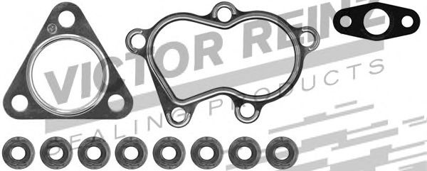 Set montaj, turbocompresor FORD TRANSIT caroserie (E) (1994 - 2000) VICTOR REINZ 04-10005-01 piesa NOUA