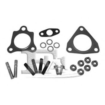 Set montaj, turbocompresor HYUNDAI ACCENT III limuzina (MC) (2005 - 2010) FA1 KT730010 piesa NOUA