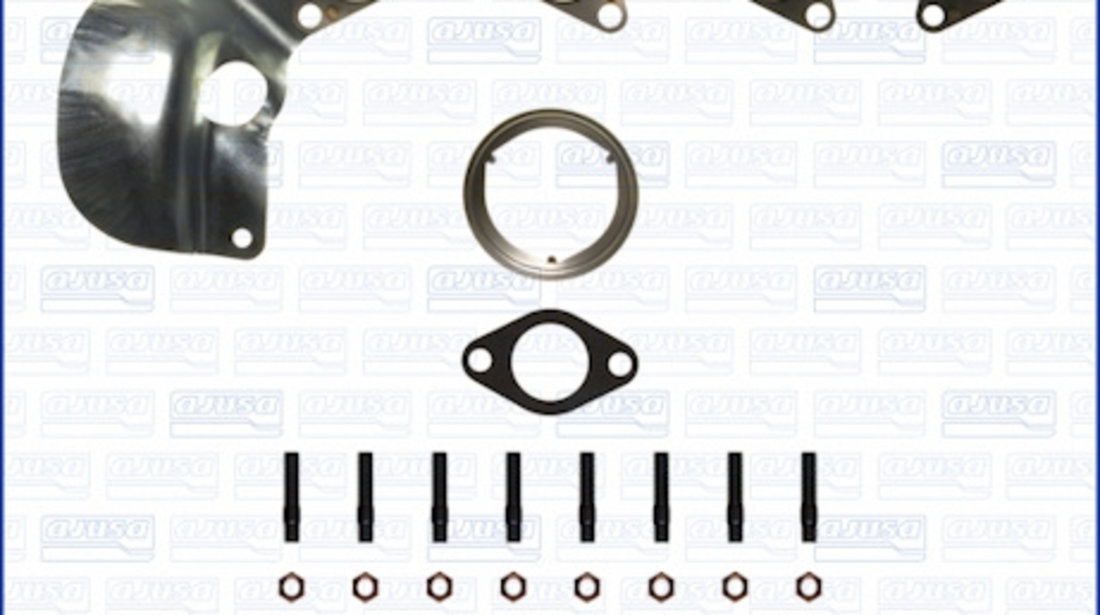 Set montaj, turbocompresor (JTC11704 AJUSA) JEEP,MITSUBISHI,SEAT,SKODA,VW