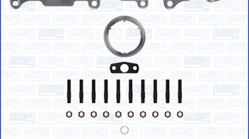 Set montaj, turbocompresor (JTC11828 AJUSA) SEAT,SKODA