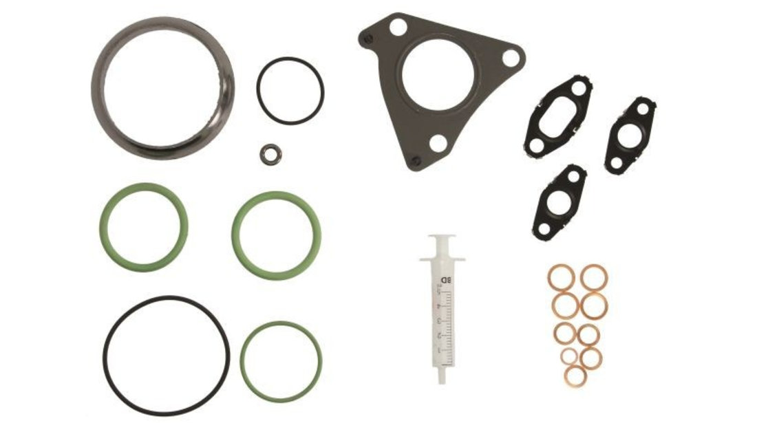 Set montaj, turbocompresor MERCEDES SPRINTER 3,5-t caroserie (906) (2006 - 2016) ELRING 455.220 piesa NOUA