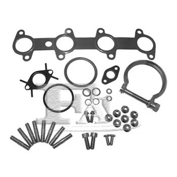 Set montaj, turbocompresor OPEL ASTRA H GTC (L08) (2005 - 2016) FA1 KT120055 piesa NOUA