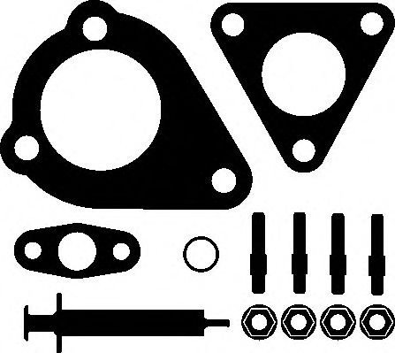 Set montaj, turbocompresor SEAT IBIZA II (6K1) (1993 - 1999) ELRING 703.980 piesa NOUA