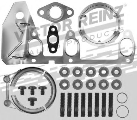 Set montaj, turbocompresor SKODA FABIA II Combi (2007 - 2014) VICTOR REINZ 04-10171-01 piesa NOUA