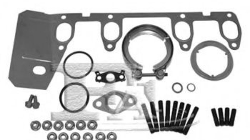 Set montaj, turbocompresor SKODA OCTAVIA II (1Z3) (2004 - 2013) FA1 KT110055 piesa NOUA