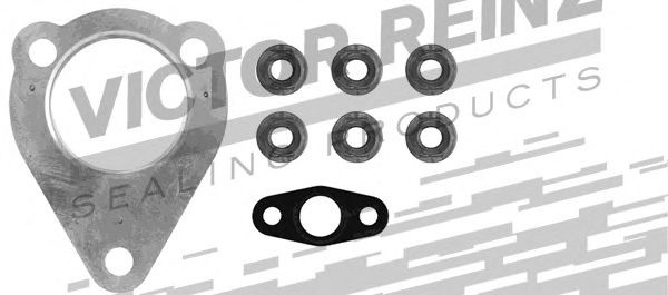 Set montaj, turbocompresor SKODA SUPERB I (3U4) (2001 - 2008) VICTOR REINZ 04-10021-01 piesa NOUA