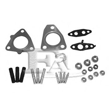 Set montaj, turbocompresor TOYOTA COROLLA Verso (ZER, ZZE12, R1) (2004 - 2009) FA1 KT770020 piesa NOUA