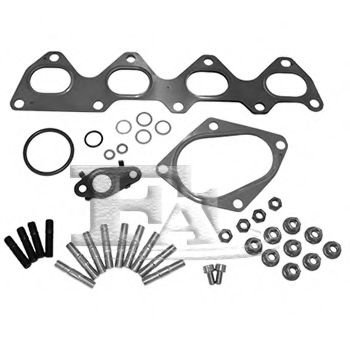 Set montaj, turbocompresor VW EOS (1F7, 1F8) (2006 - 2016) FA1 KT110640 piesa NOUA