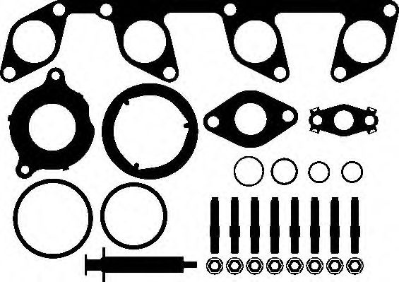 Set montaj, turbocompresor VW GOLF VI (5K1) (2008 - 2013) ELRING 303.100 piesa NOUA