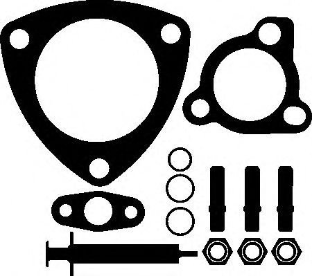 Set montaj, turbocompresor VW PASSAT (3B2) (1996 - 2001) ELRING 703.960 piesa NOUA