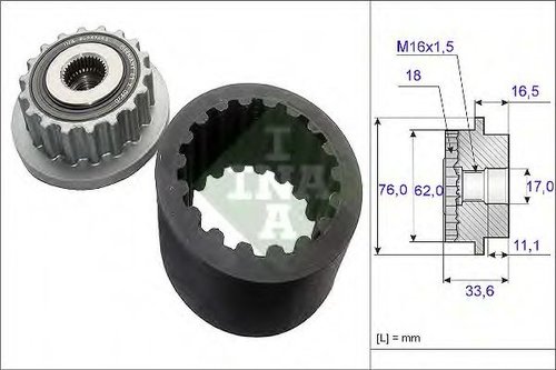 Set-mufa ambreiaj flexibil VW TRANSPORTER V bus (7HB, 7HJ, 7EB, 7EJ, 7EF, 7EG, 7HF, 7EC) (2003 - 201...