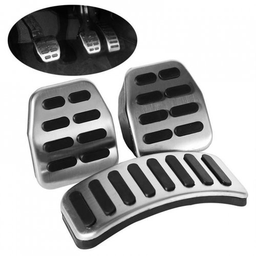 Set Ornamente Pedale Aluminiu Volkswagen Polo 9N/9N3 2002-2009 OPVW-MT-5