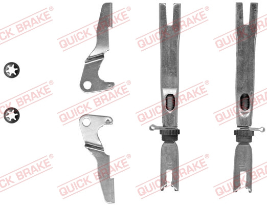 Set pentru reglare ulterioar?, frn? tambur puntea spate (10253010 QBK) Citroen,PEUGEOT,RENAULT