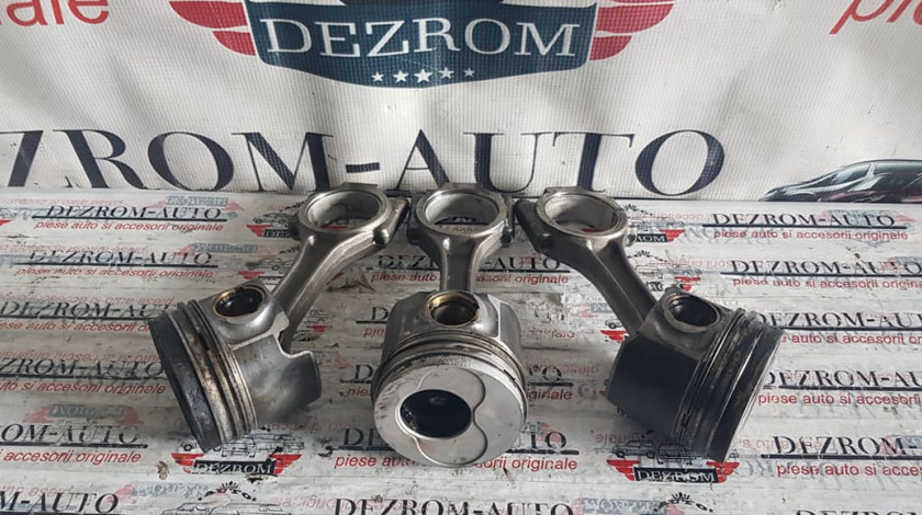 Set Pistoane + Biele Seat Toledo 2.0 TDI 140 CP cod motor BMM